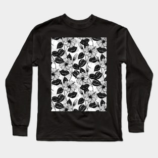 Hibiscus garden Long Sleeve T-Shirt